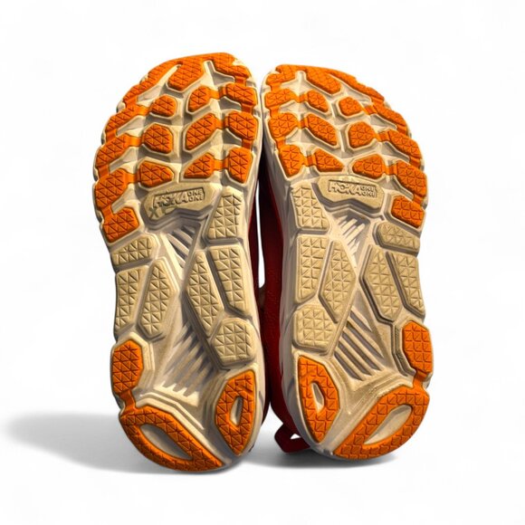 Hoka One One Clifton 6 Women’s 8.5 Poppy Red Running Shoes | Cushioned Trainer - Picture 9 of 9